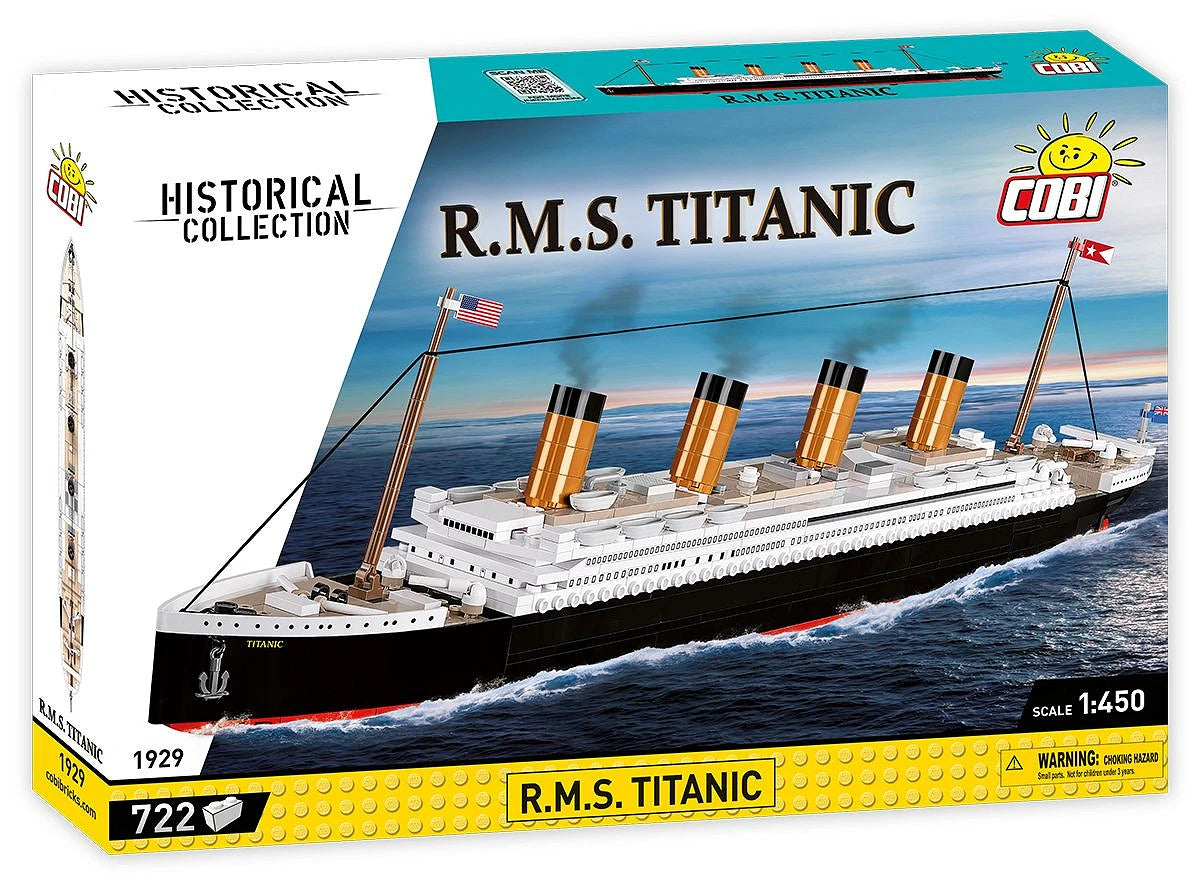 Cobi 1929 R.M.S. Titanic 1:450 Scale Set