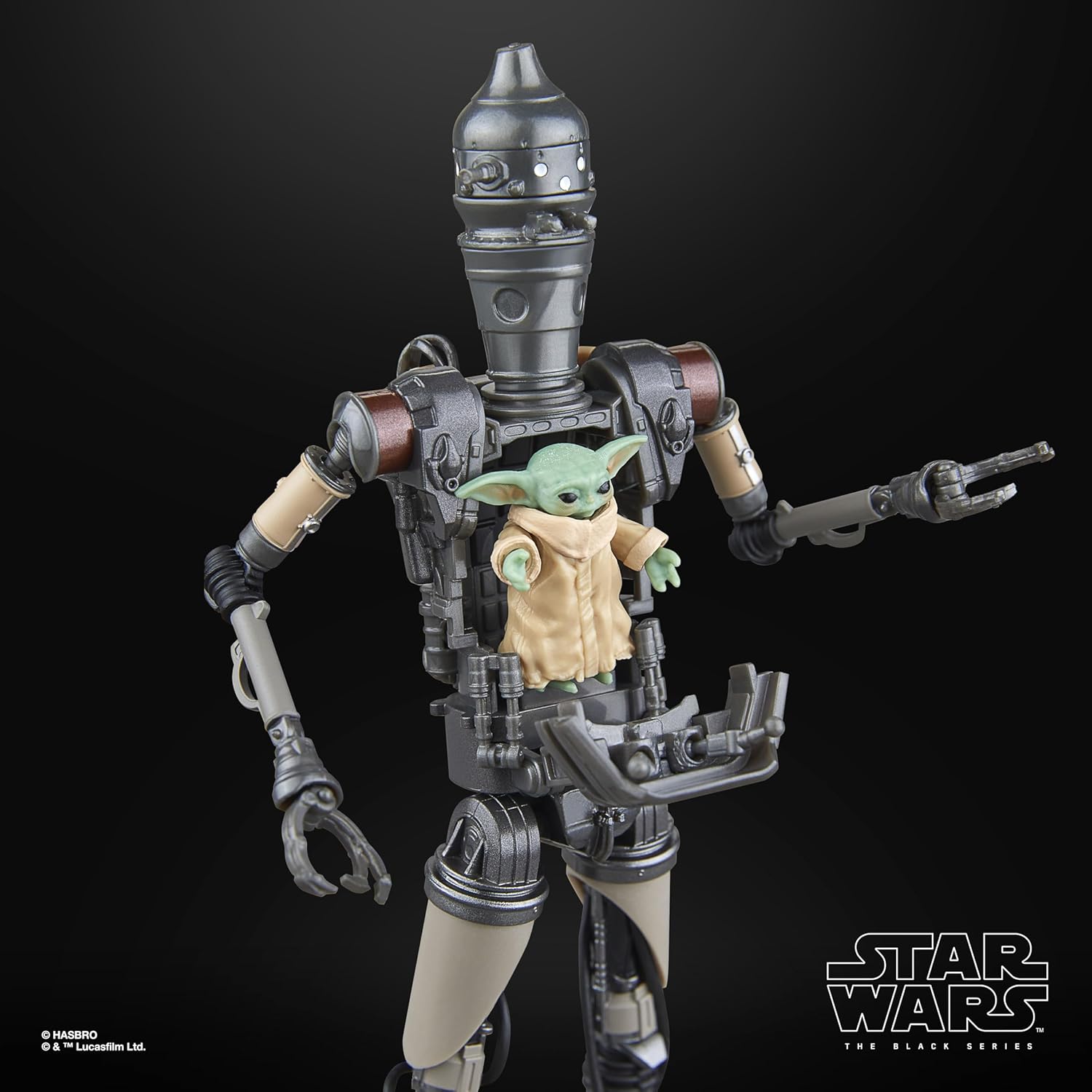Star Wars The Black Series IG-12 & Grogu Action Figure