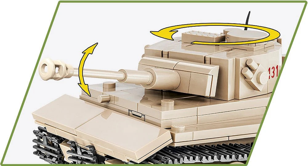 Cobi 2710 Tiger IV 131 Tank 1:48 Scale Set