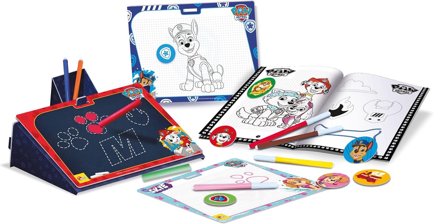 Lisciani Paw Patrol Colouring & Drawing Backpack