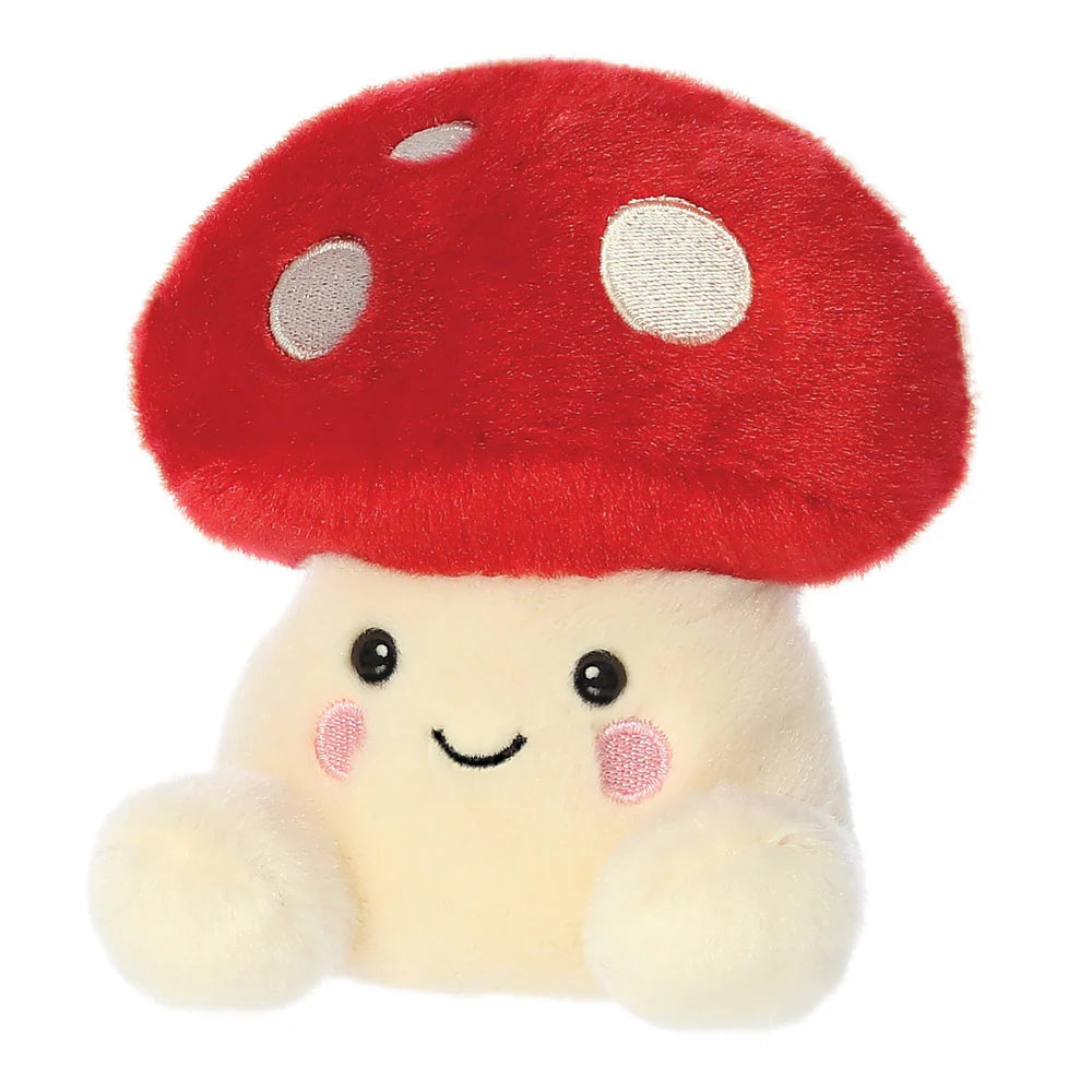 Palm Pals Amanita Mushroom 12cm Soft Toy