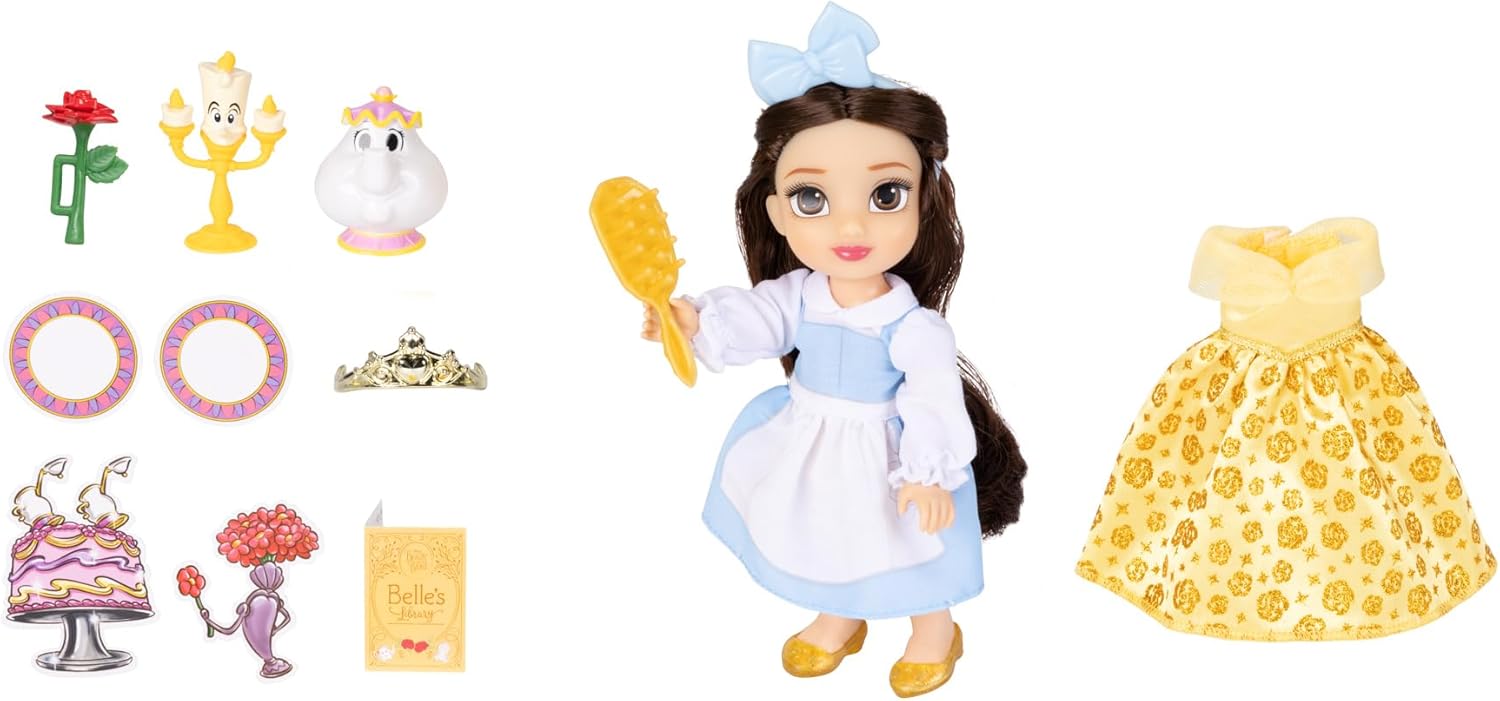 Disney Princess Be Our Guest Belle Fashion Doll