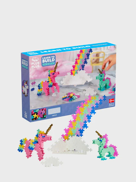 Plus-Plus Learn to Build - Unicorns 240 pcs