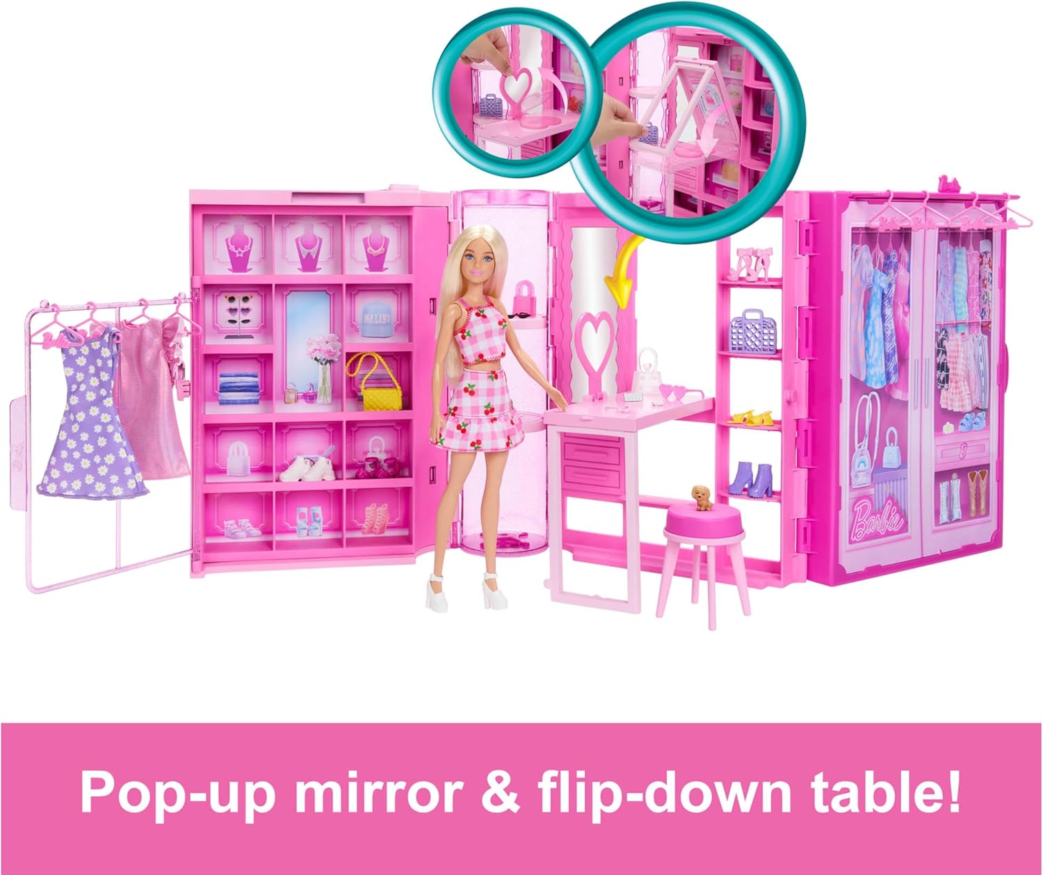 Barbie Dream Closet Toy Playset With Fashion Doll