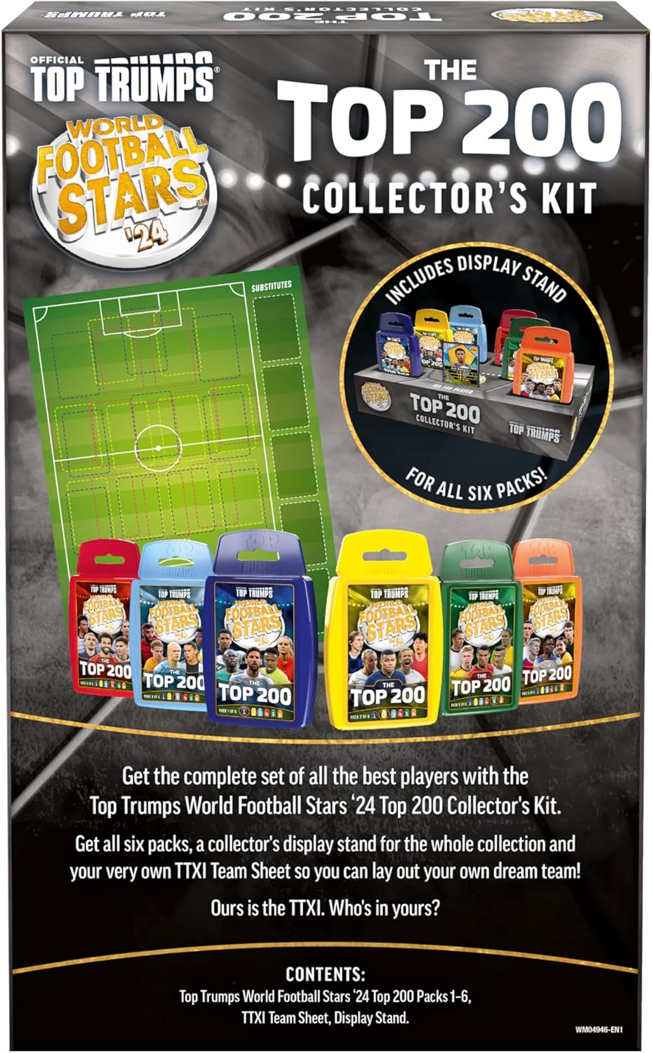Top Trumps World Football Stars Collectors Kit