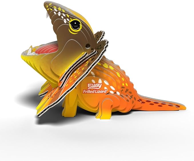 EUGY Frilled Lizard 3D Puzzle