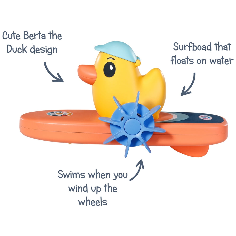 BABY born Splish Splash Bath Toy – Surfing Berta