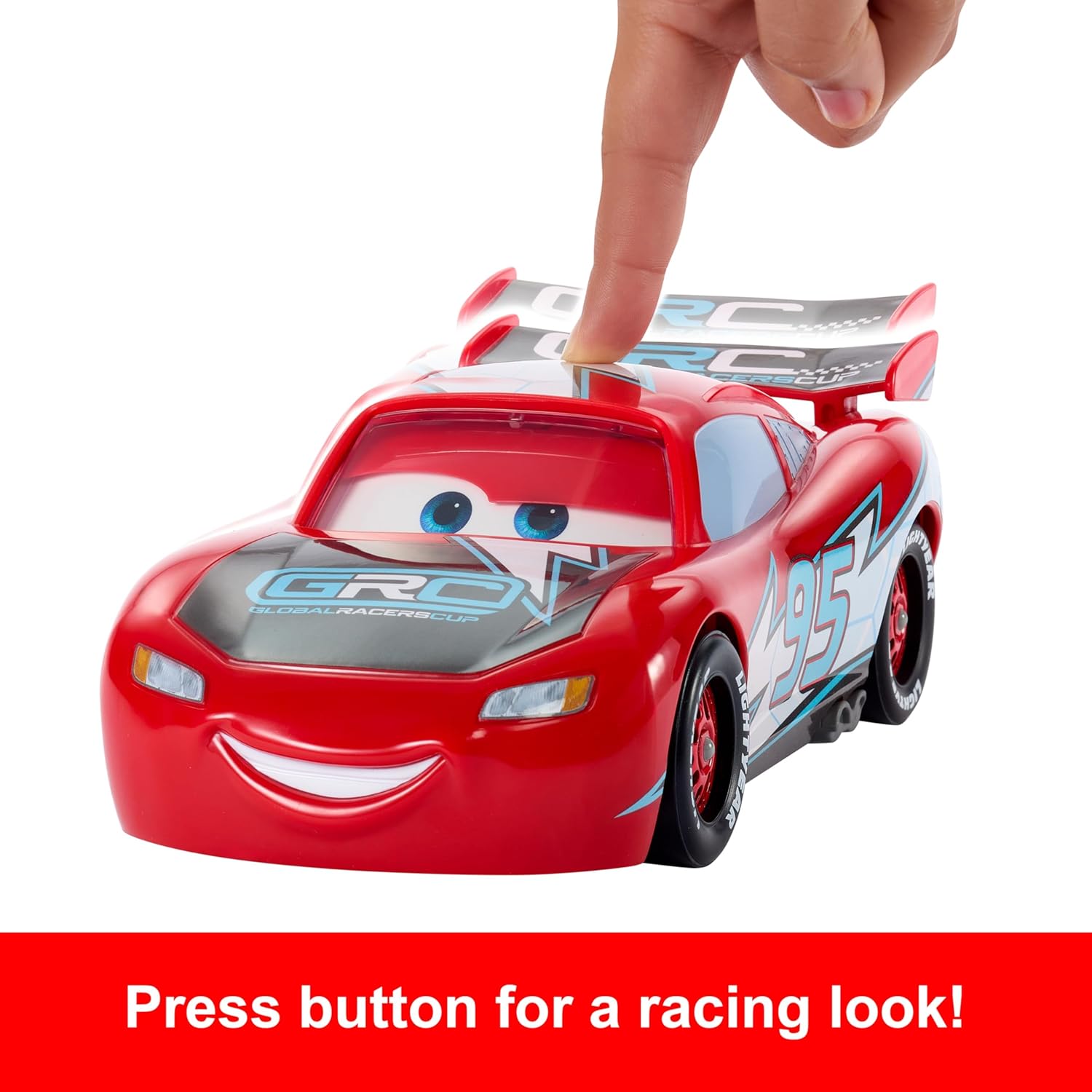 Disney And Pixar Cars Global Racers Cup Drift & Race Lightning Mcqueen