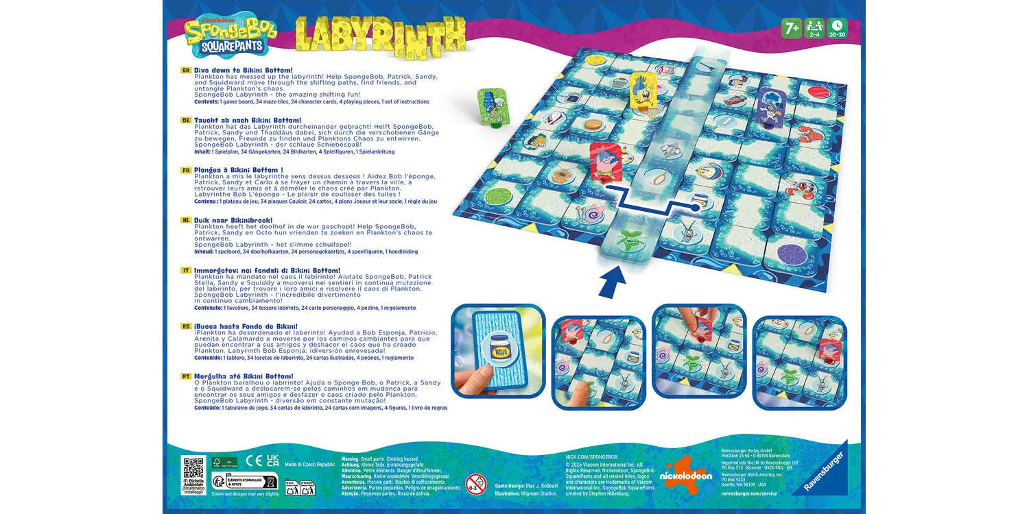 SpongeBob Labyrinth Game