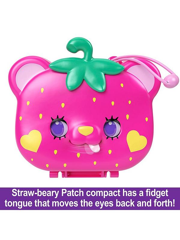 Polly Pocket Straw-Beary Patch Compact