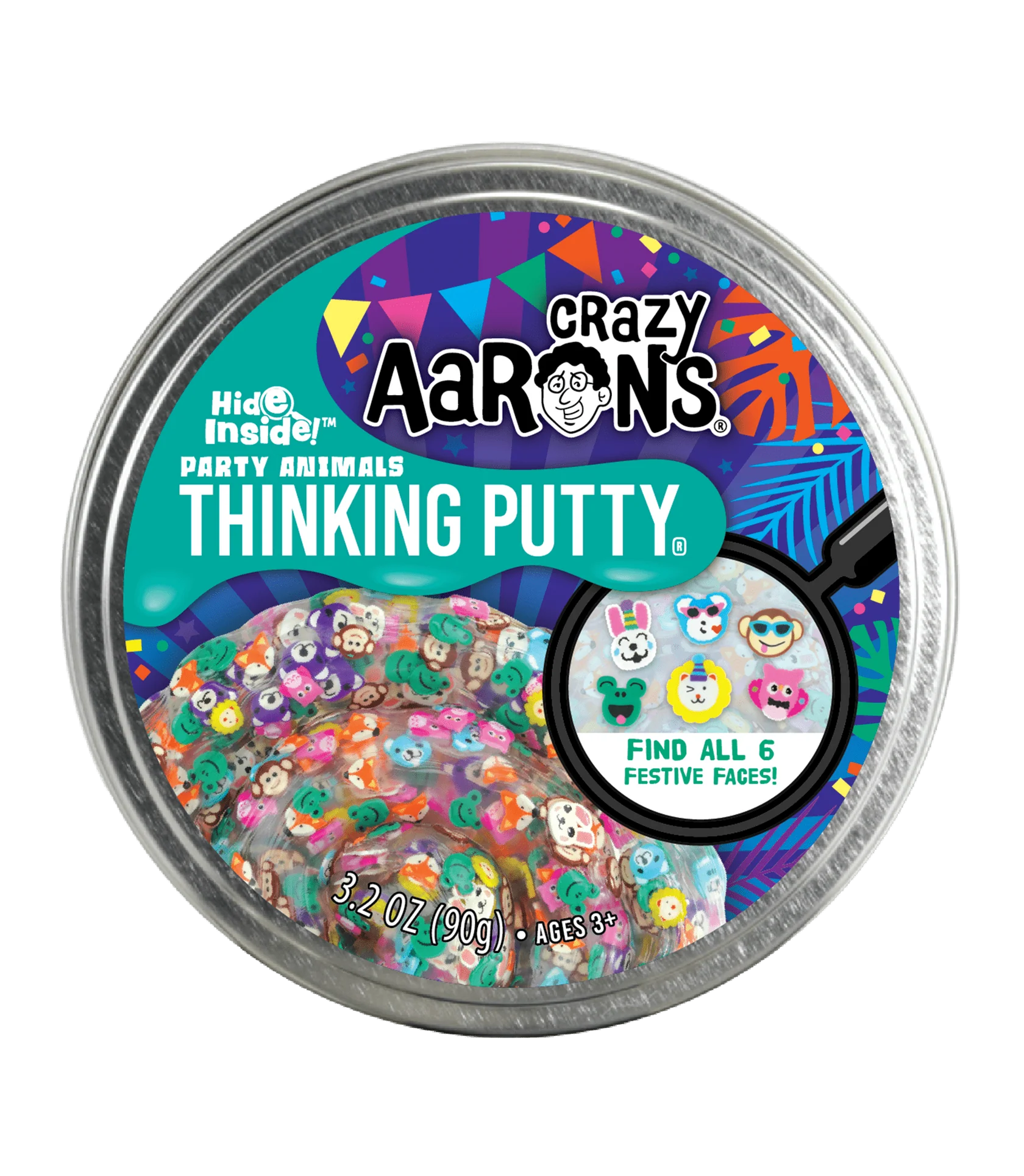 Crazy Arrons Hide Inside Party Animals Putty