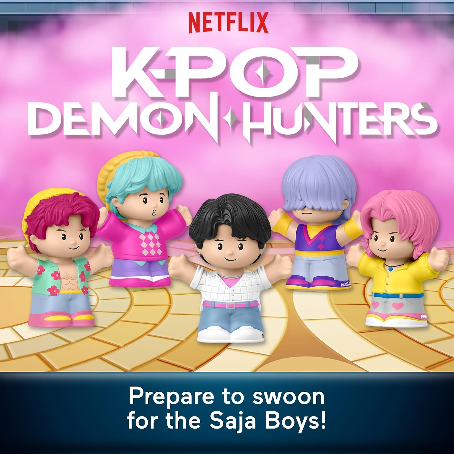 Little People Collectors Edition - Kpop Demon Hunters Saja Boys