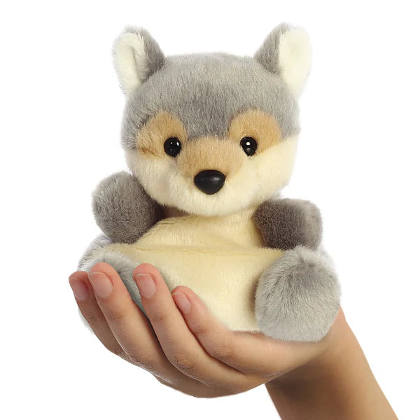 Palm Pals Lucian Wolf 12cm Soft Toy