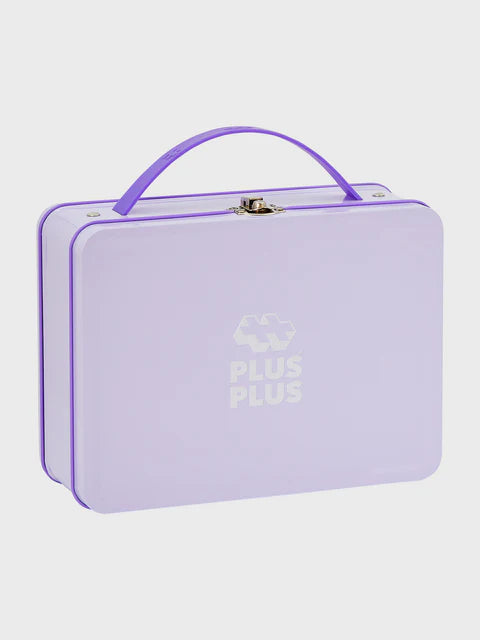 Plus-Plus Purple Metal Suitcase - 600 pcs