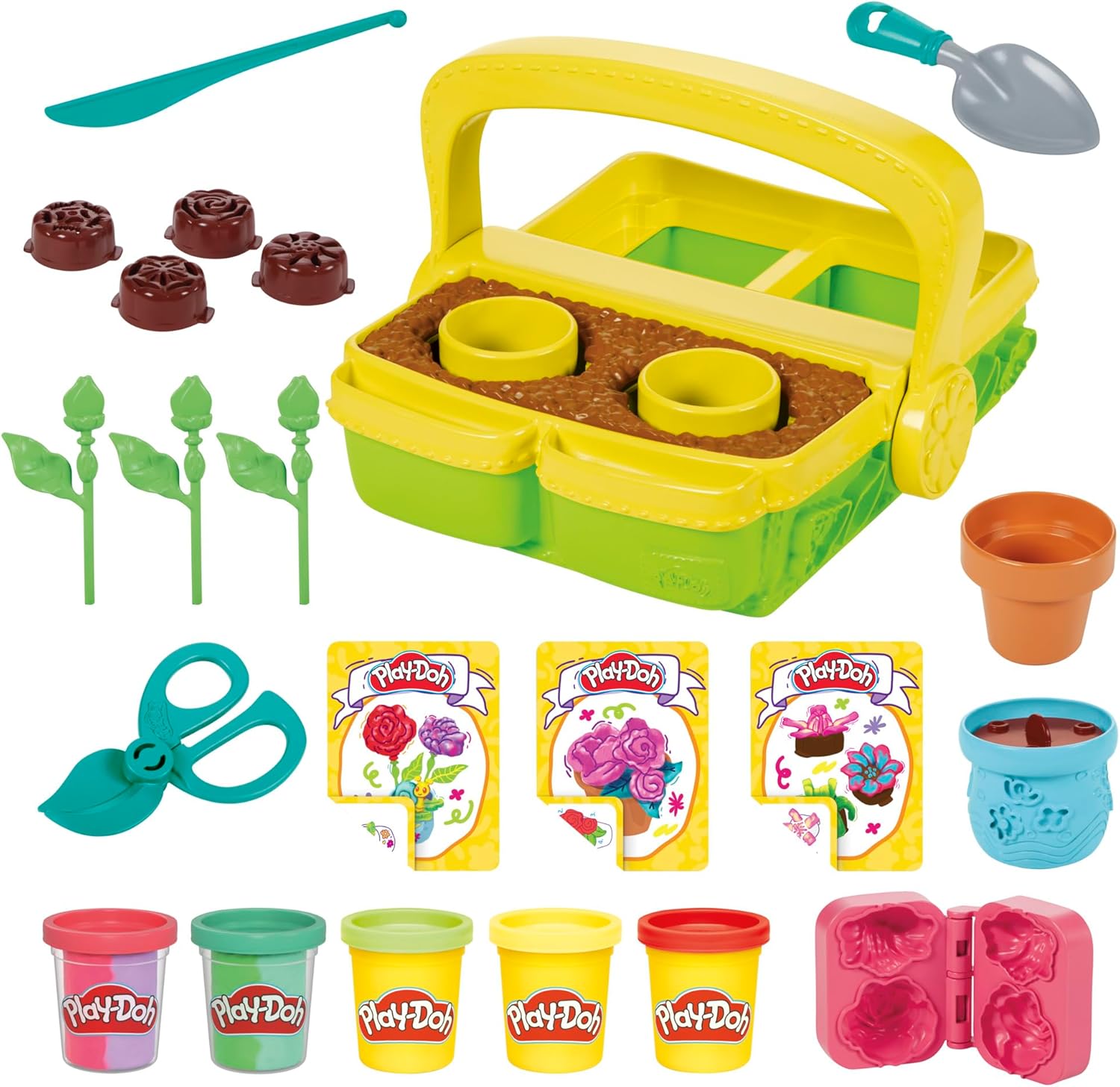 Play-Doh Blooming Flowers Playset