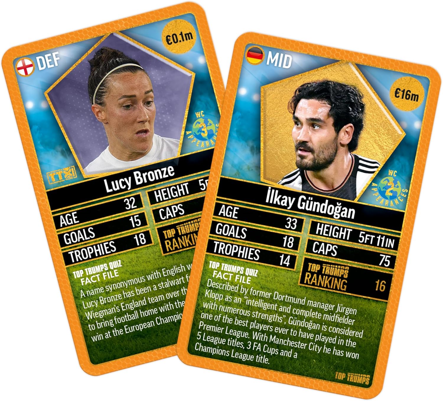 Top Trumps World Football Stars Volume 6