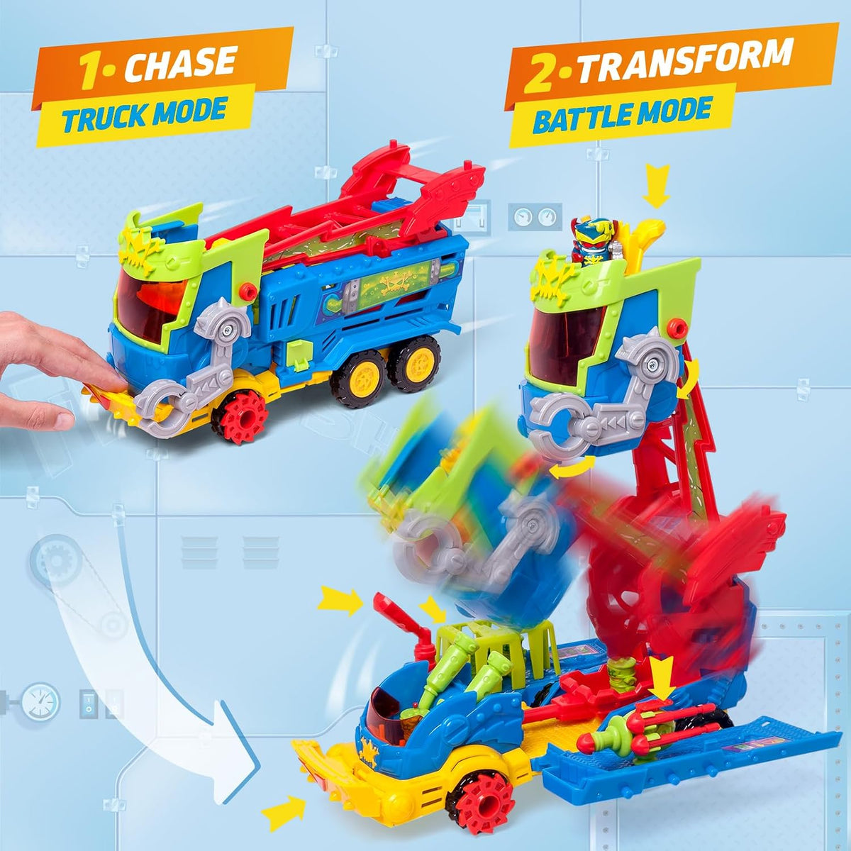 Superthings Rivals of Kaboom Mr King Truck