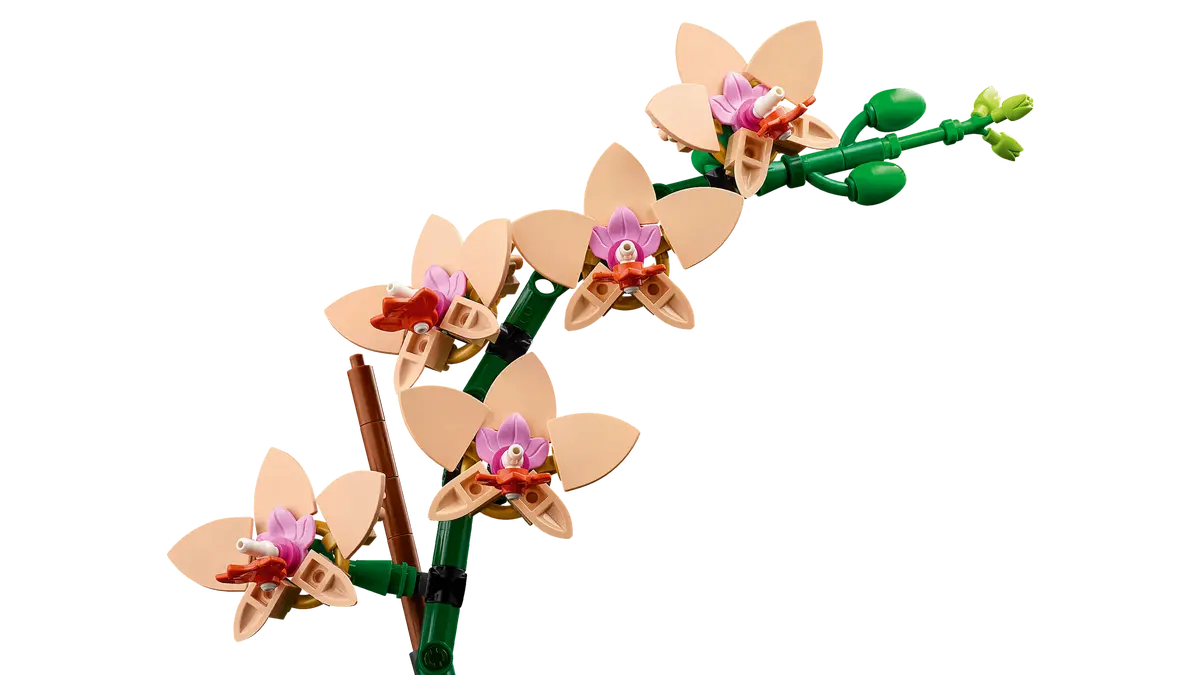 LEGO Botanical Collection 10343 Flowers Mini Orchid