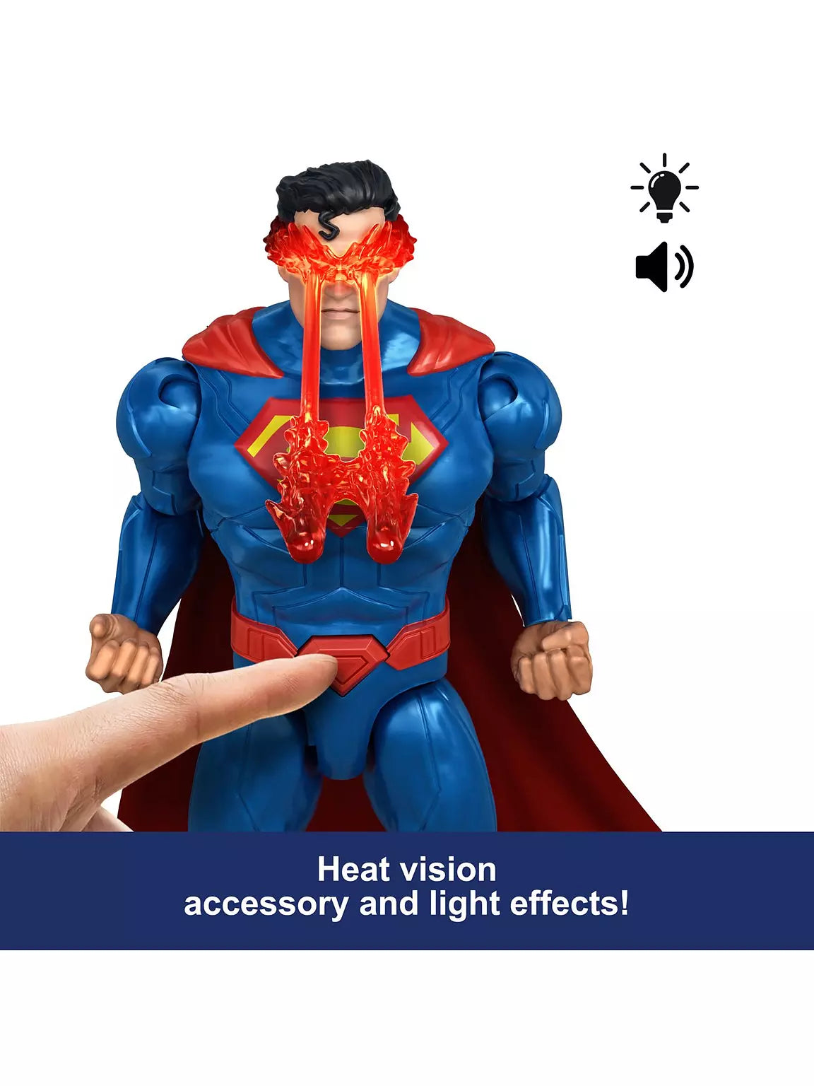 DC Comics Heat Vision Superman Action Figure