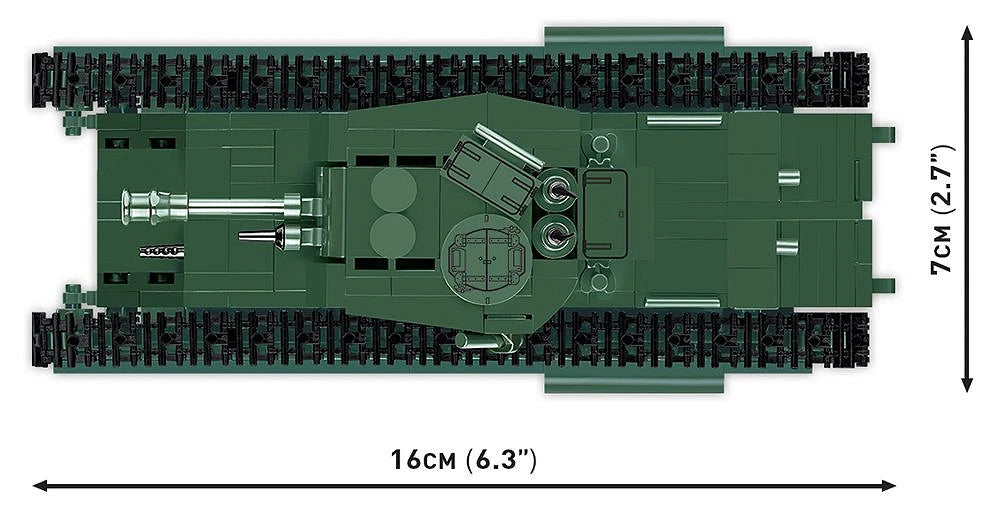 Cobi 2717 Churchill Mk.IV Tank 1:48 Scale Set