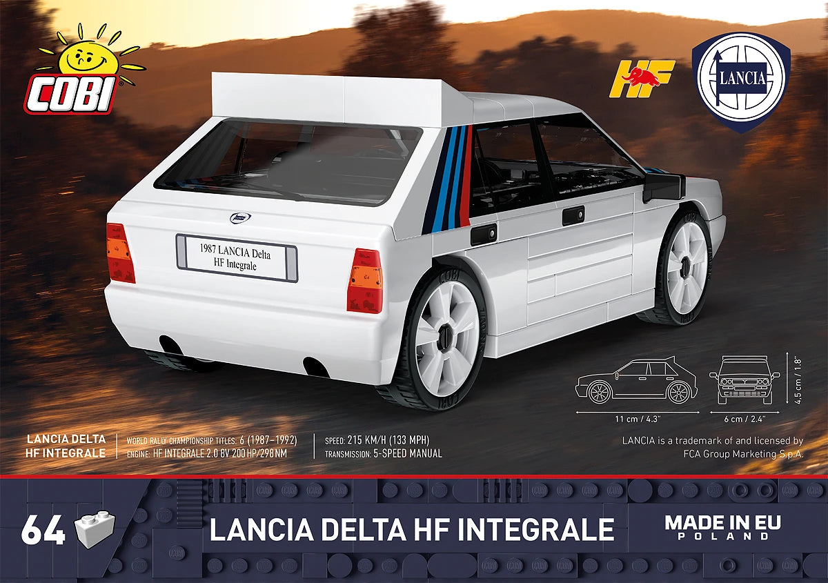 Cobi 24509 Lancia Delta Scale Set