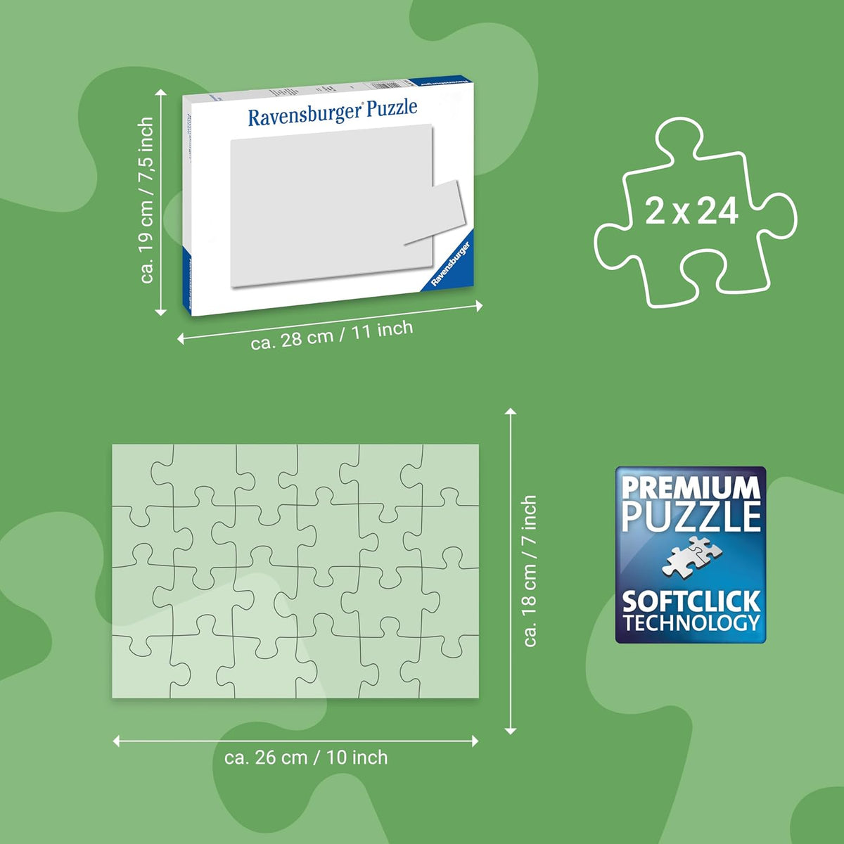 Bluey 2x24 Piece Jigsaw