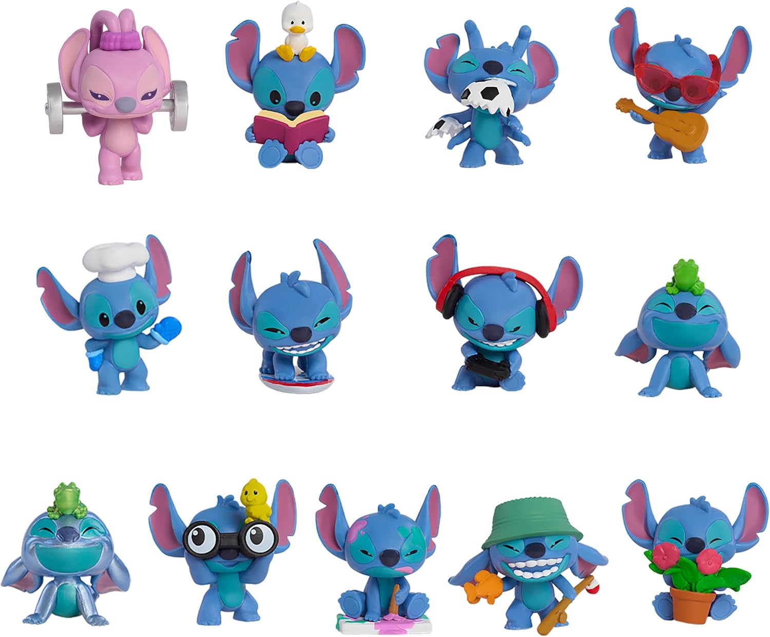 Stitch Collectible Mini Figure Capsules Assorted