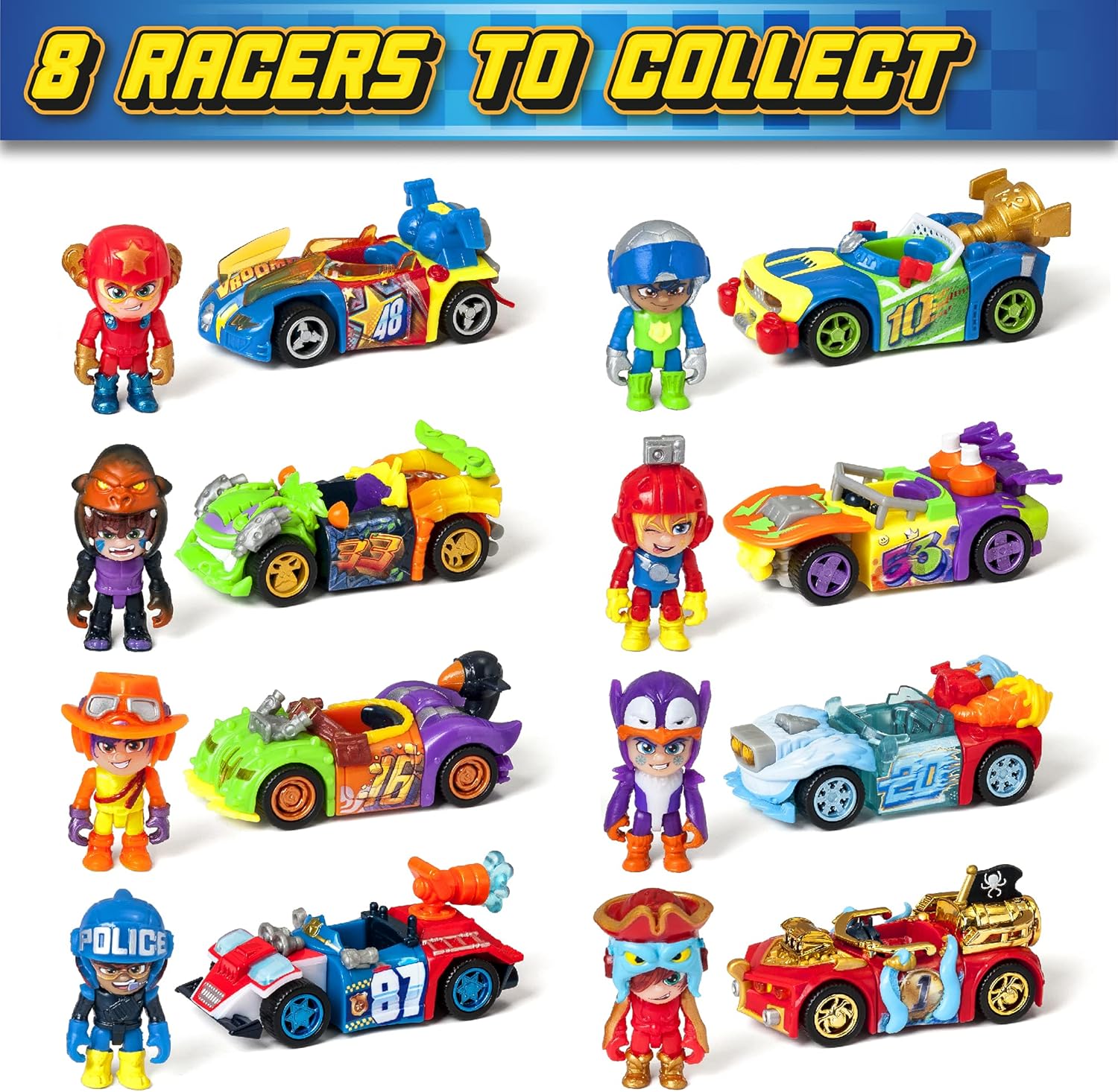 Turbo Racers Car & Racer TR2 Series