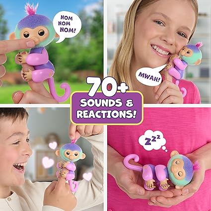 Fingerlings Magic Mood Monkey Norah Electronic Pet