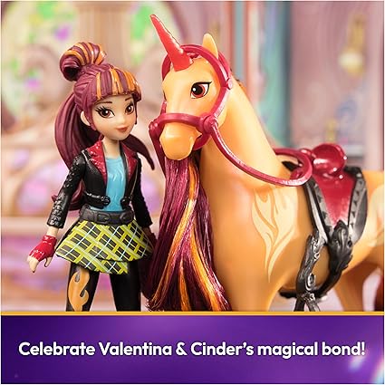 Unicorn Academy Valentina 11.4cm Doll & Cinder Set