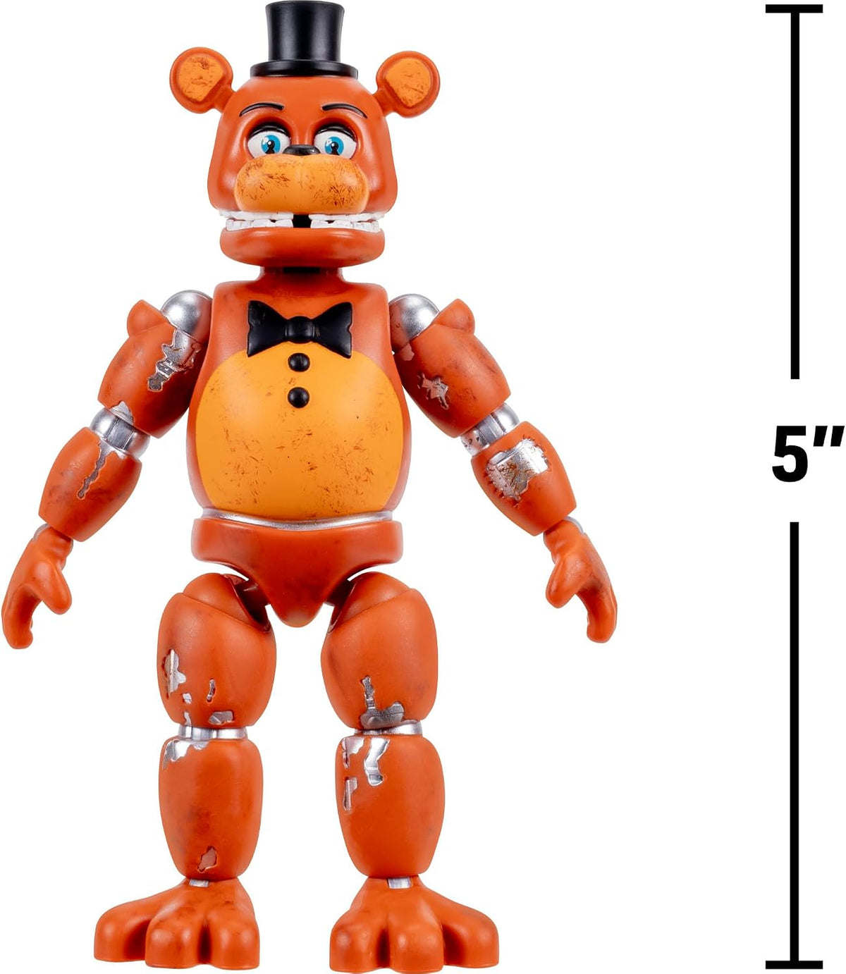 Five Nights at Freddy's Withered Freddy with Glow in The Dark Eyes 12.5cm