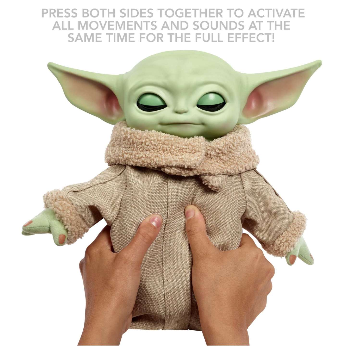 Star Wars Squeeze & Blink Grogu Feature 11" Plush