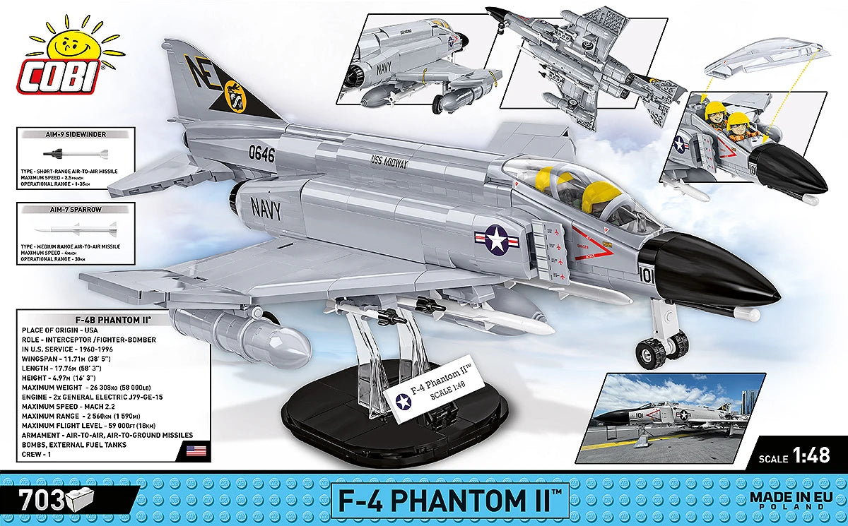 Cobi 5897 F-4 Phantom II Scale Set