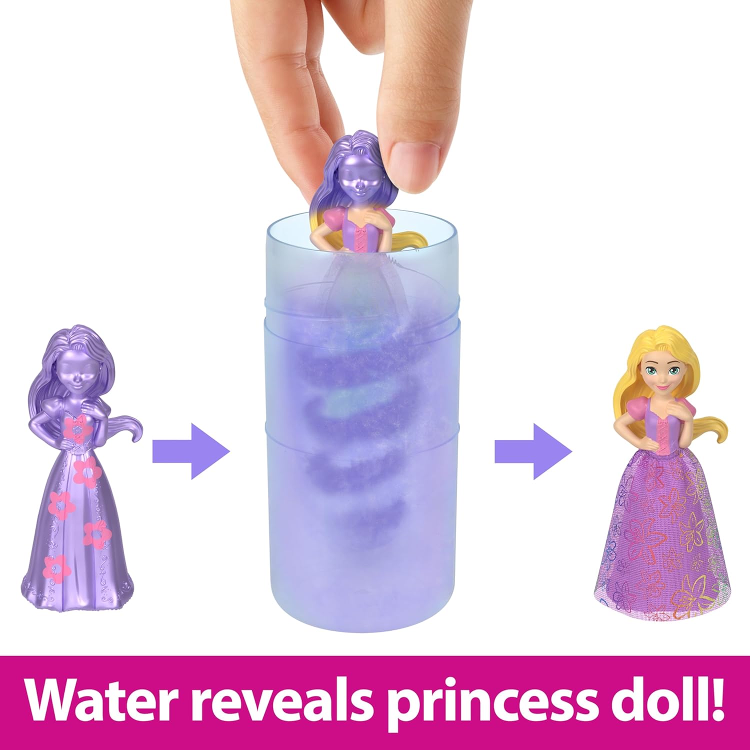 Disney Princess Royal Colour Reveal Mini Doll