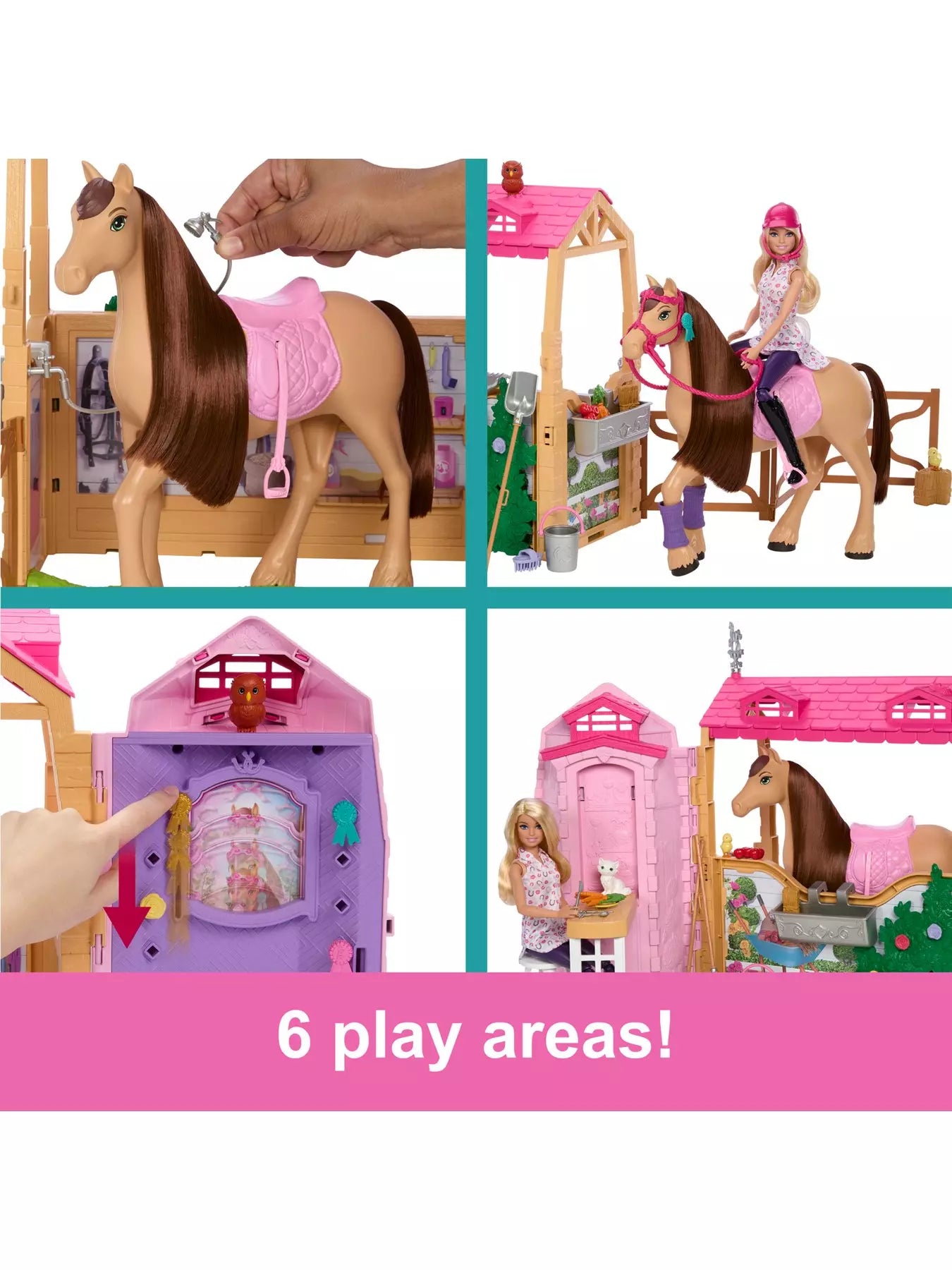 Children's play horse stables online