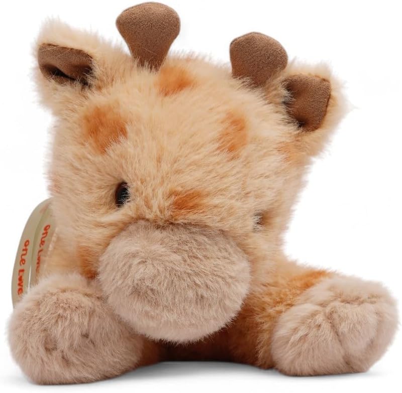 Willow Giraffe Yellow & Brown Plush Toy