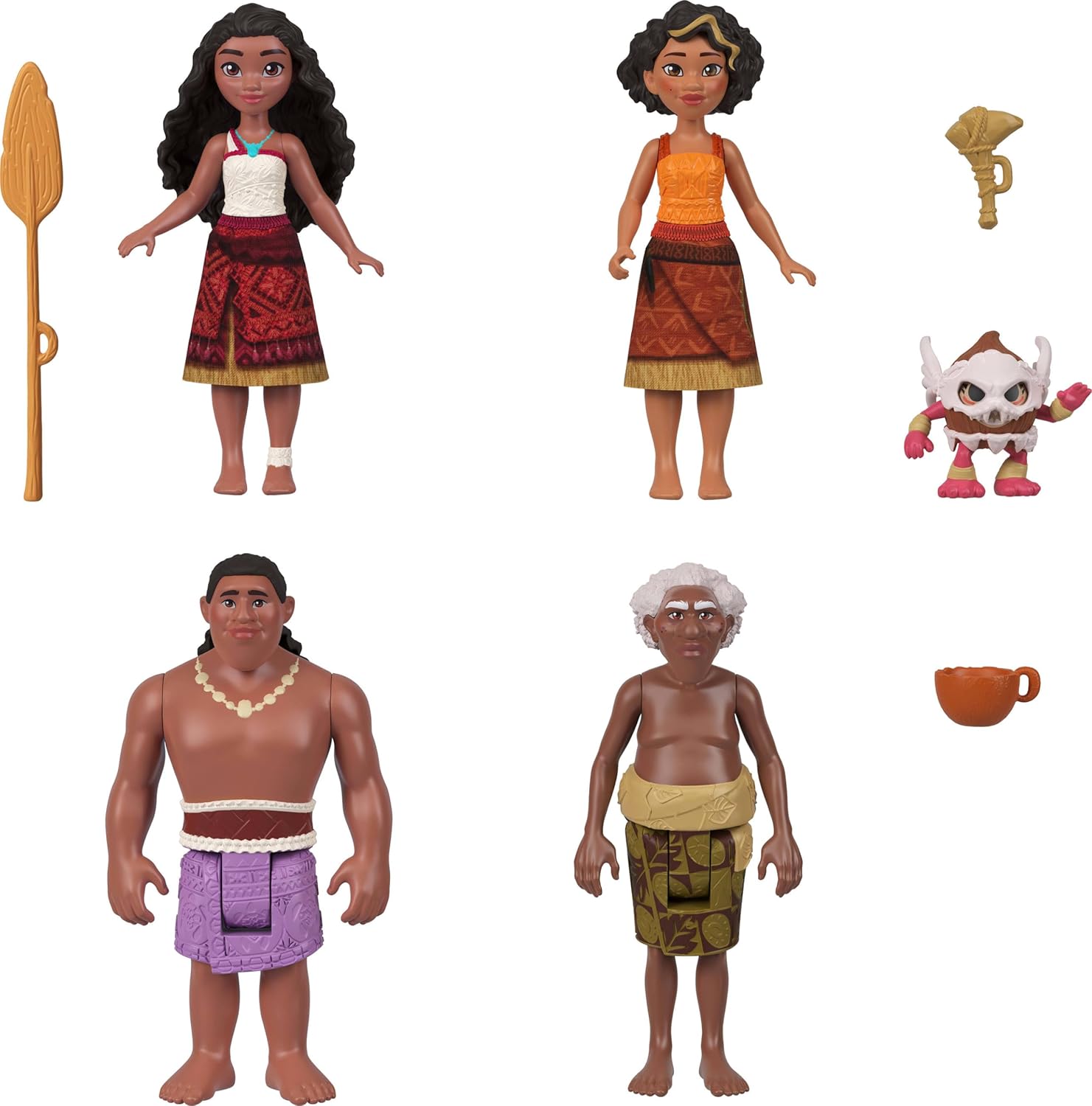 Disney Moana 2 Moanas Canoe Crew Playset