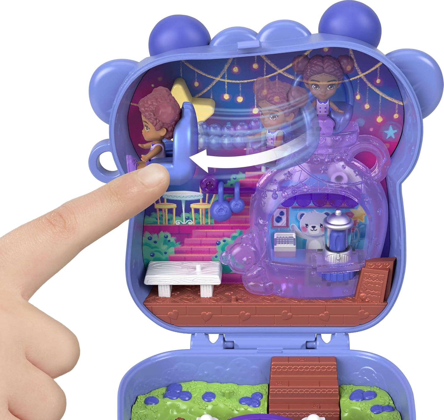 Polly Pocket Blueberry Besties Compact