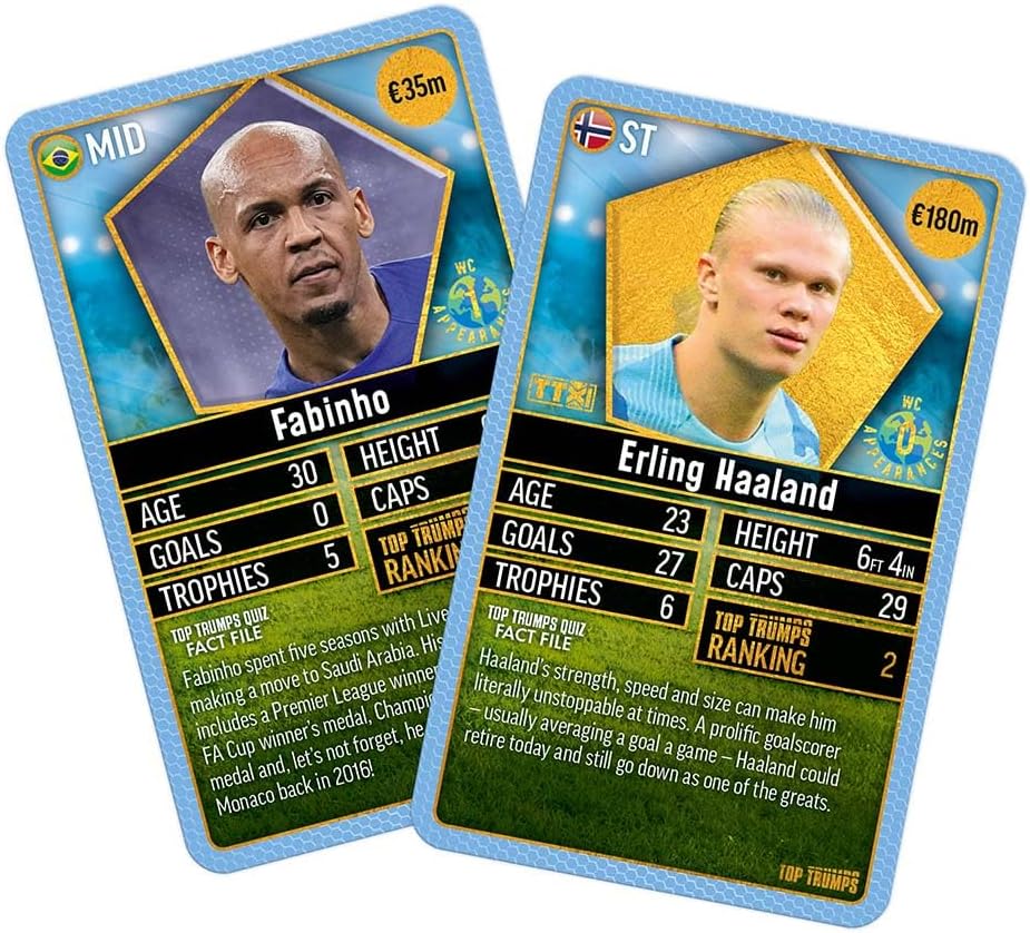 Top Trumps World Football Stars Volume 3
