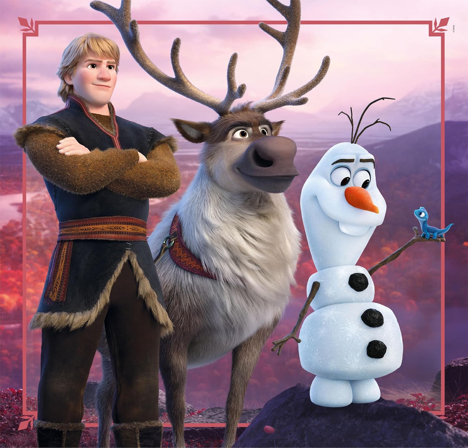 Clementoni Disney Frozen 3x48 Piece Jigsaw