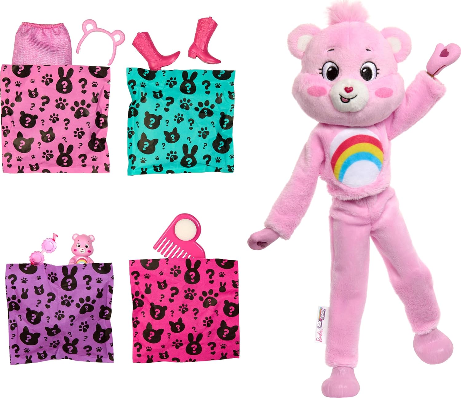 Barbie Cutie Reveal Care Bears Cheer Bear