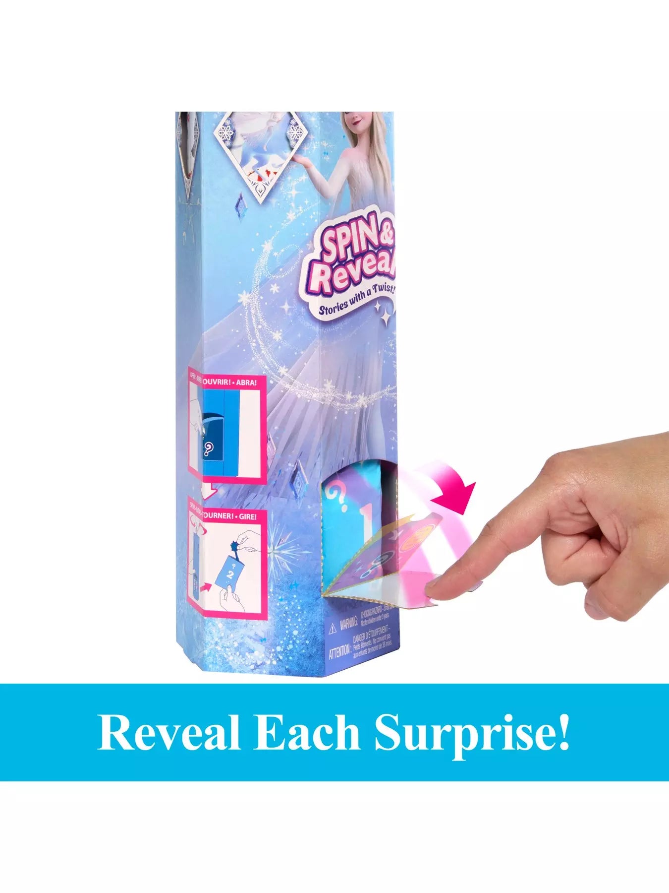 Disney Frozen Spin & Reveal Elsa Fashion Doll