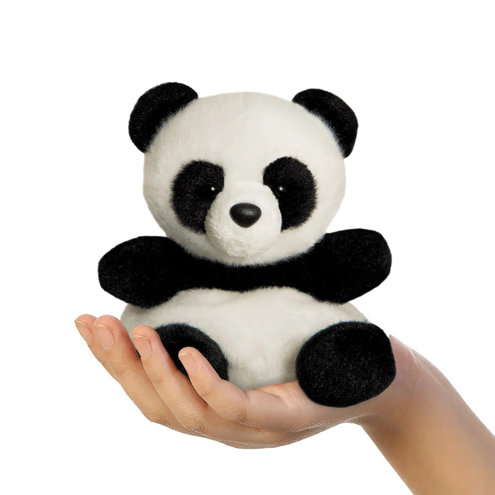 Palm Pals Bamboo The Panda 12cm Soft Toy