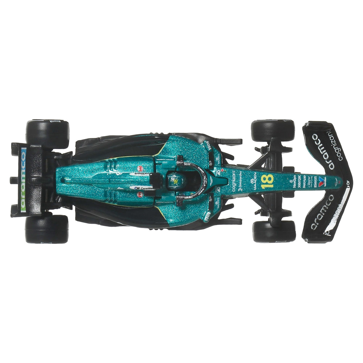 Hot Wheels Aston Martin Aramco Formula 1 Team Twin Pack