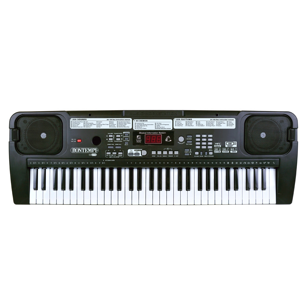 Bontempi 61 Key Digital Keyboard with USB