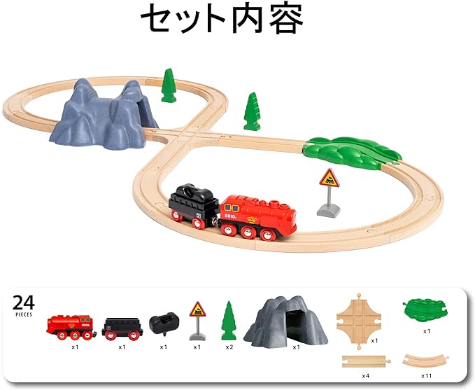 Brio Steaming Train Set