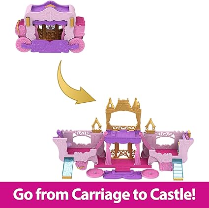 Disney Princess Carriage To Castle Playset