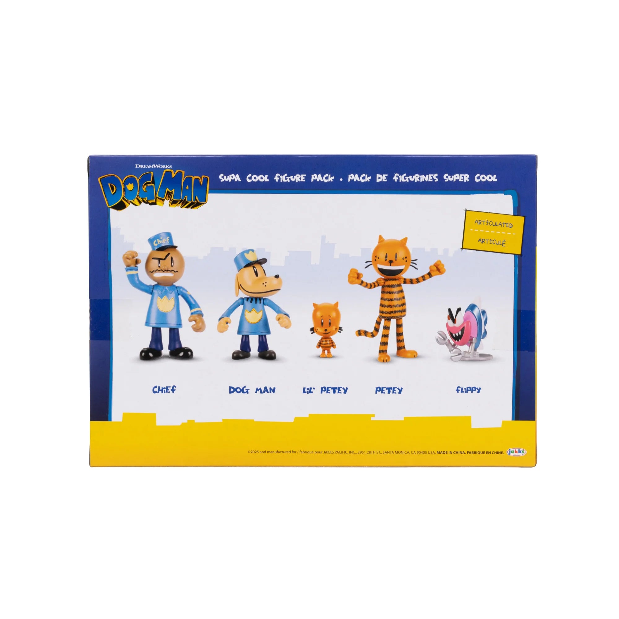 DOG MAN Movie - 2.5" Figure Multipack