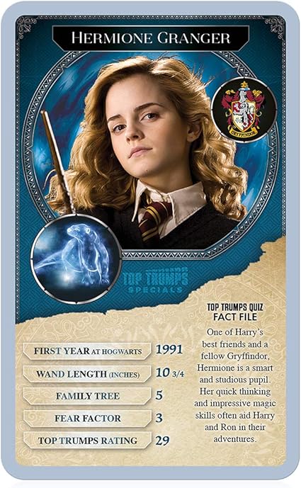 Top Trumps Harry Potter 30 Greatest