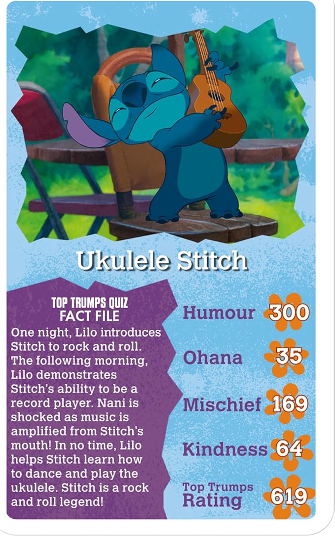 Disney Stitch Top Trumps Specials